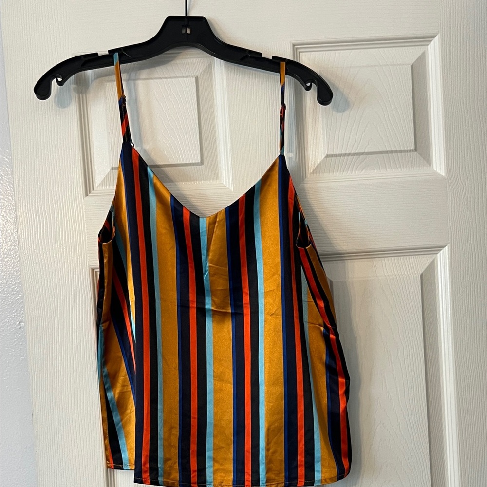 Cotton On Colorful Striped Cami Top